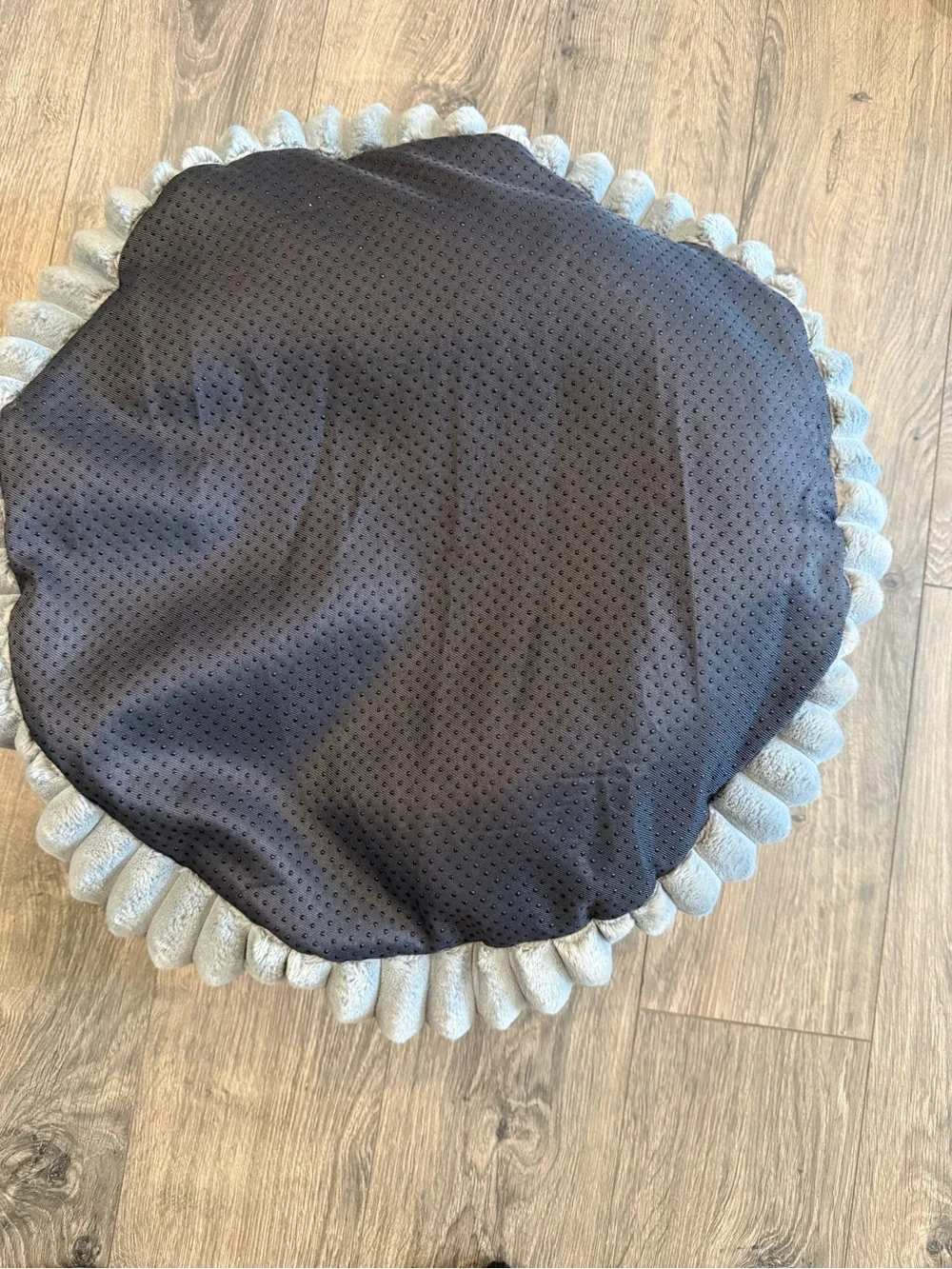 Balance Washable Round Plush Faux Fur Pet Bed Cat / Small Dog